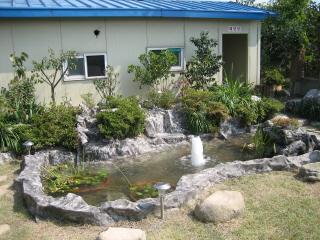 대구경북 전원주택 정원조경공사-연못.분수.화단가꾸기